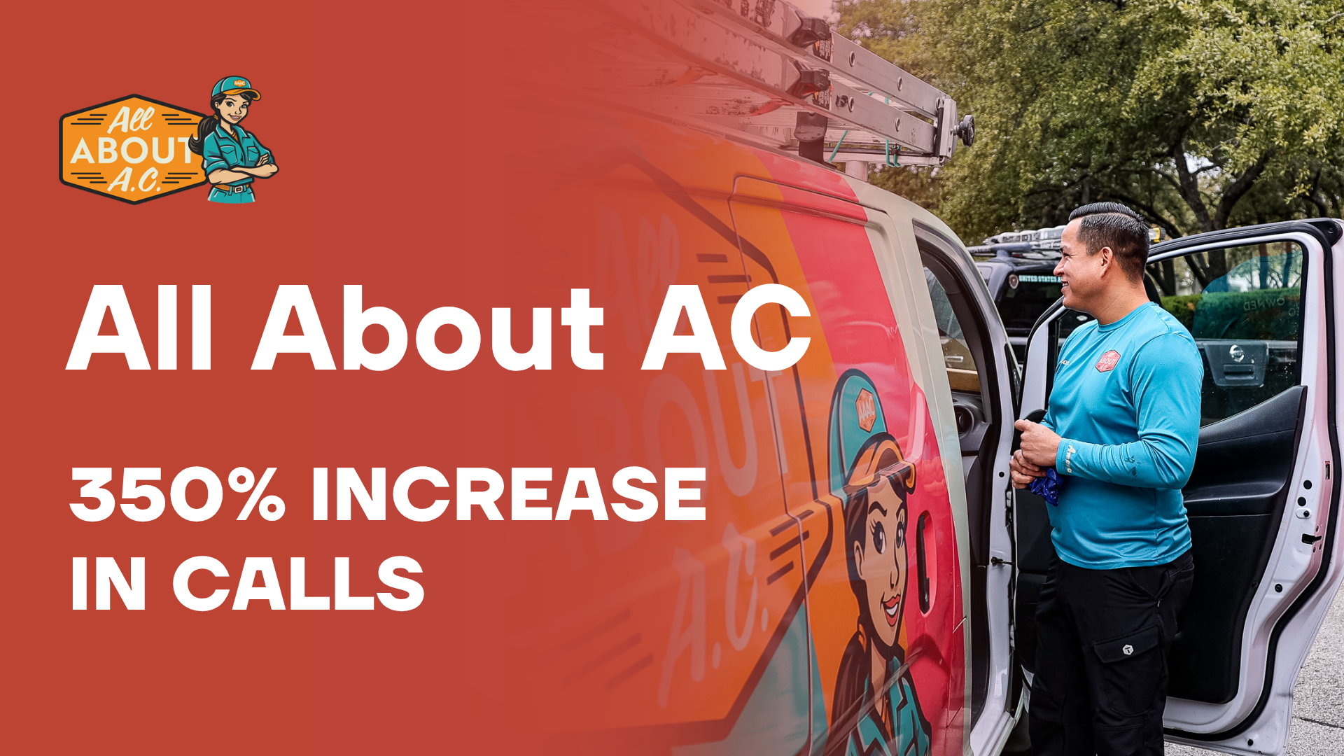 All About AC achieved a 350% increase in calls