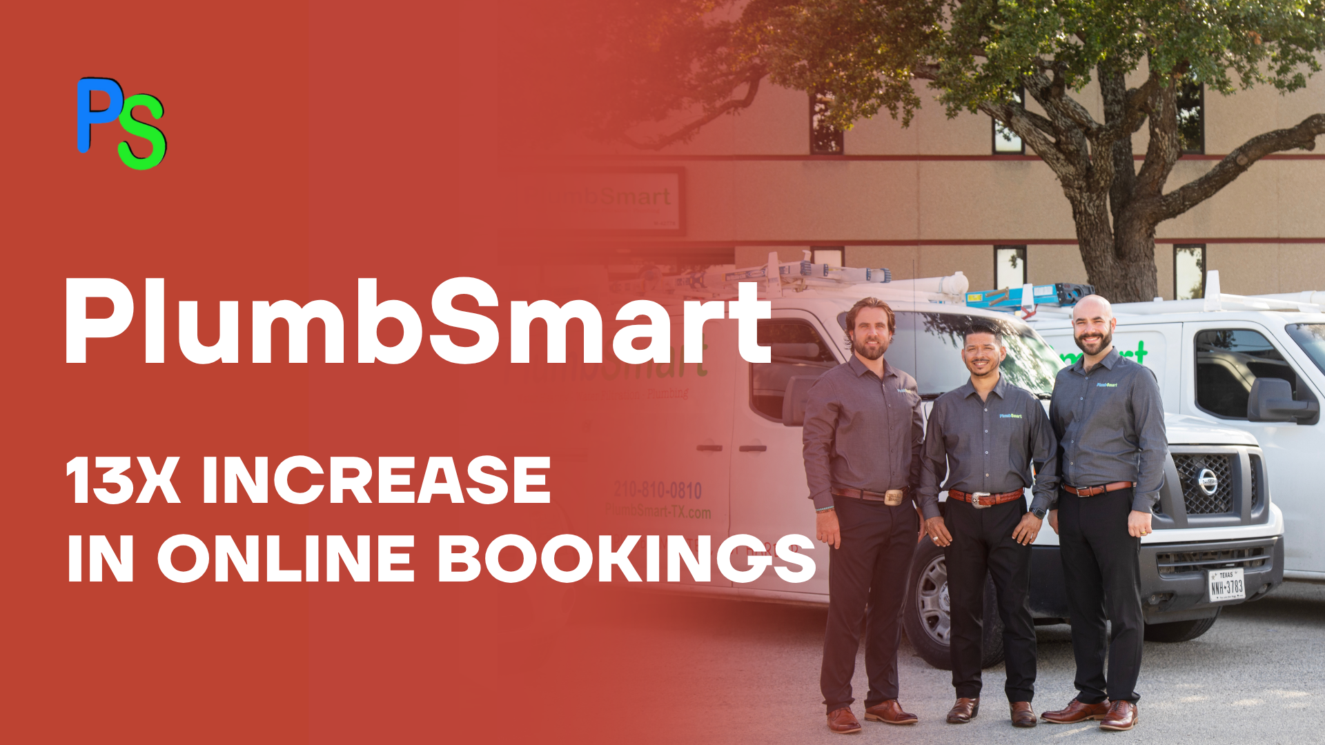 Plumbsmart achieved a 13x increase in online bookings