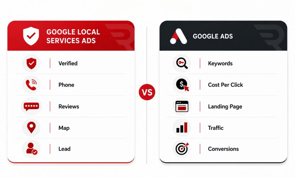 Google Local Services Ads vs Google Ads