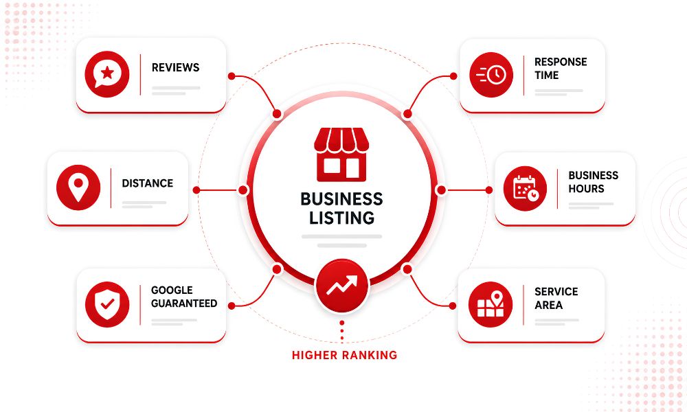 How Google Ranks Local Services Ads