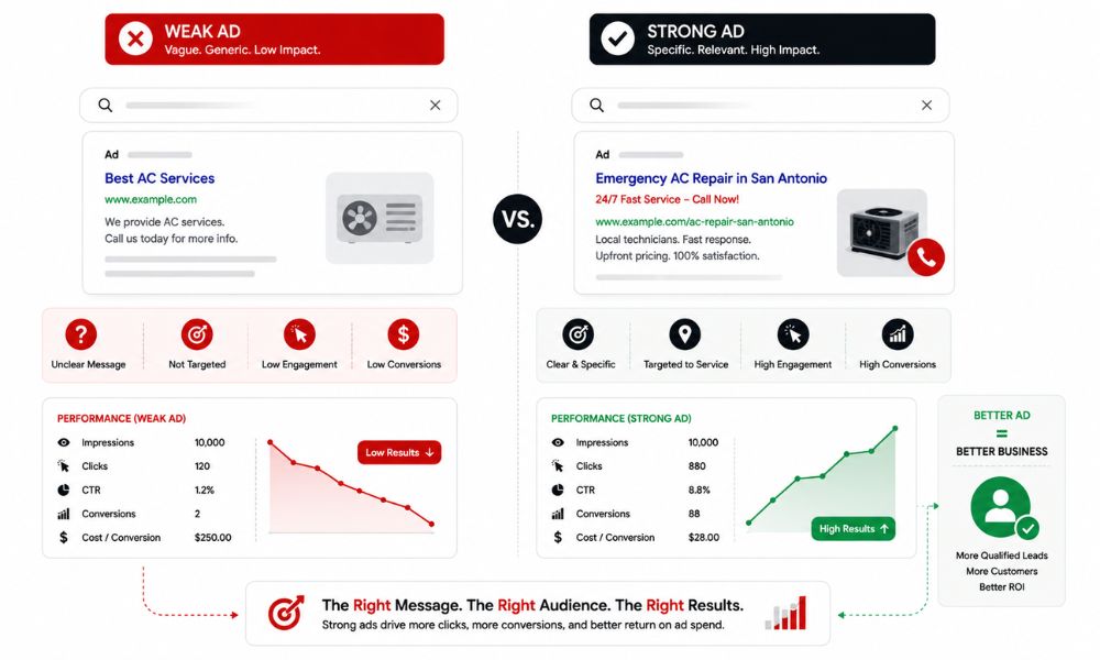 The Ads Are Not Competitive Enough